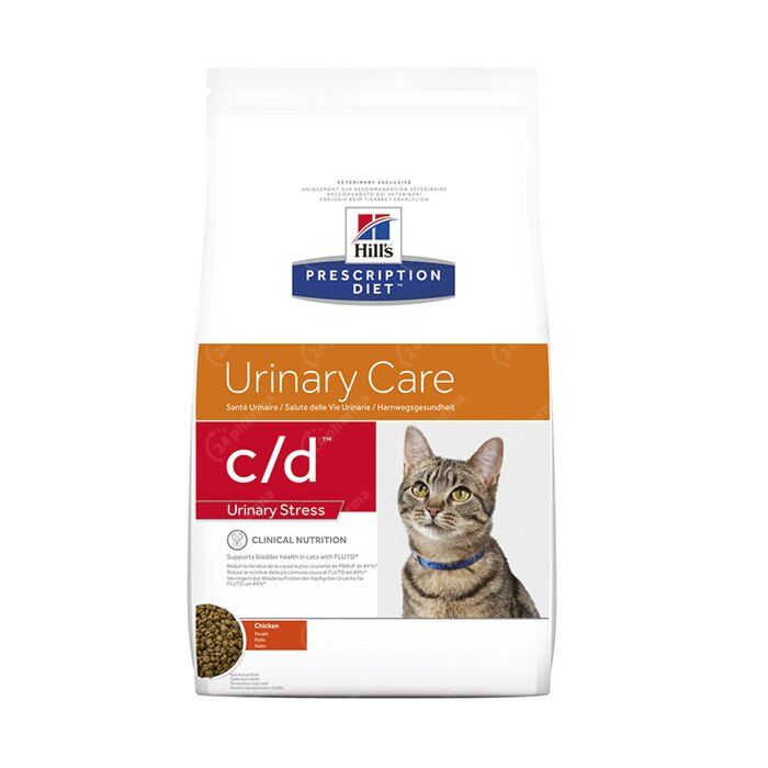 Temmen dorst Petulance Hills Prescription Diet Urinary Stress C/D Kattenvoer Kip 1,5kg online  Bestellen / Kopen