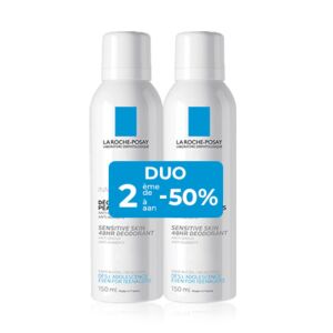 La Roche Posay 48H Deodorant Gevoelige Huid Duo 2x150ml  Promo 2de -50%