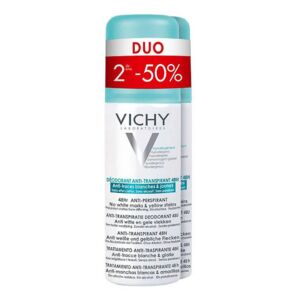 Vichy Deo Anti Witte & Gele Vlekken 48u Duo 2e -50%  2x125ml