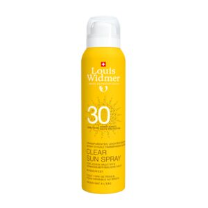 Louis Widmer Clear Sun Spray SPF30 - Zonder Parfum - 125ml