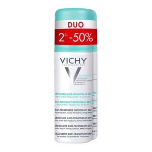 Vichy Intense Transpiratie 48u Deo Duo 2e -50% 2x125ml