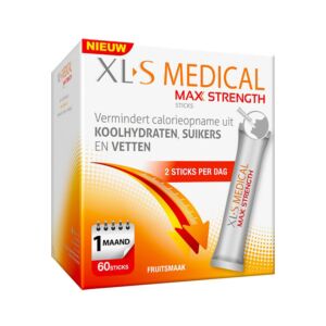 XLS Medical Max Strength - Ondersteunt je dieet en helpt af te vallen - 60 Sticks