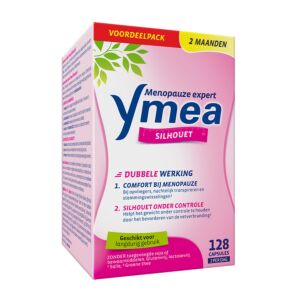 Ymea Silhouet - Menopauze - Tegen opvliegers & gewicht onder controle 128 Capsules